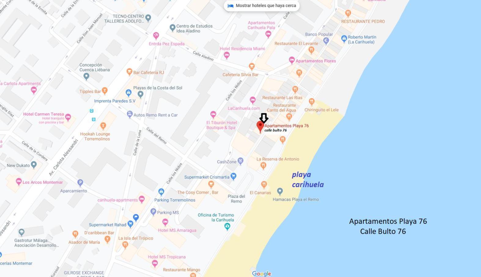 Sunsands Studio 1ºb Playa76 Carihuela Торемолинос Екстериор снимка